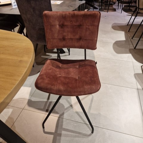 (K) Krzesło H&H Manou red wine