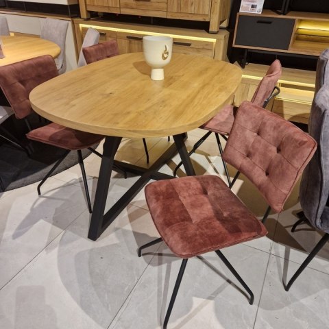 (K) Krzesło H&H Manou red wine