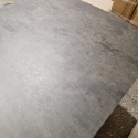 [M, od ręki DEFEKT#3] Największy stół rozkładany Pavalon 200-278x100 cm na centralnej nodze, blat Primo (HPL), kolor antracyt