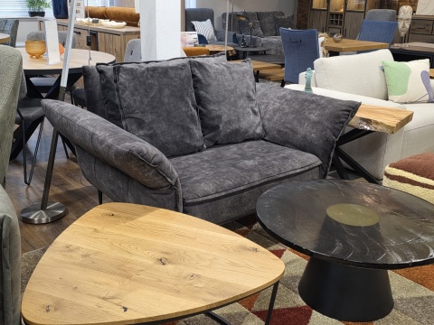 [R] Nowoczesny Fotel Loveseat Marseille z Regulowanymi Podłokietnikami