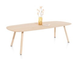 Stół Jadalniany NIORA 210x110 cm – Dąb Naturalny Fornir