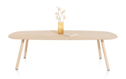 Stół Jadalniany NIORA 210x110 cm – Dąb Naturalny Fornir