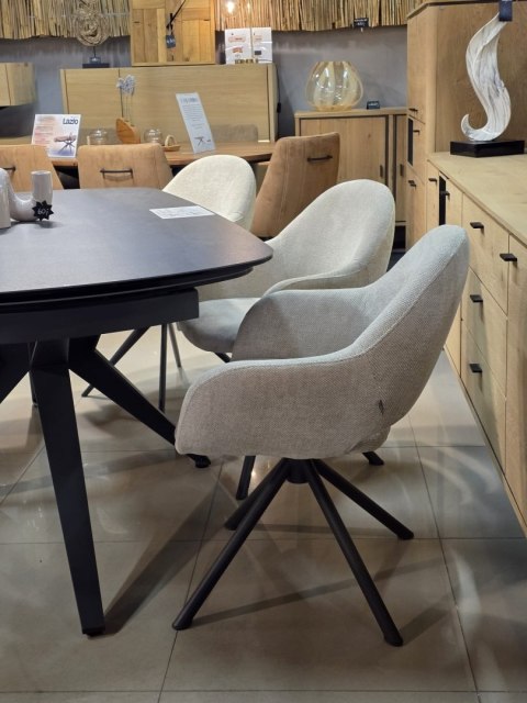 (T - od ręki DEFEKT) Stół Lazio Henders& Hazel 170 x 100 (+ 2 x 40 cm) ceramika