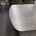 (T - od ręki DEFEKT) Stół Lazio Henders& Hazel 170 x 100 (+ 2 x 40 cm) ceramika