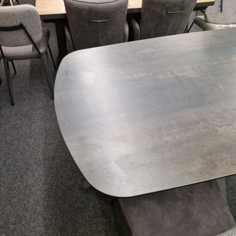 (T - od ręki DEFEKT) Stół Lazio Henders& Hazel 170 x 100 (+ 2 x 40 cm) ceramika