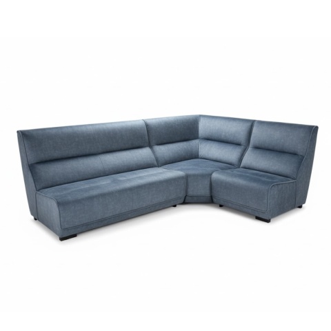 Narożnik modułowy DUBLIN (Układ 1+C+2) Tkanina Torre Niebieski