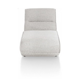 Szezlong modułowy Dublin, element końcowy, wysokie oparcie, sprężyny kieszeniowe