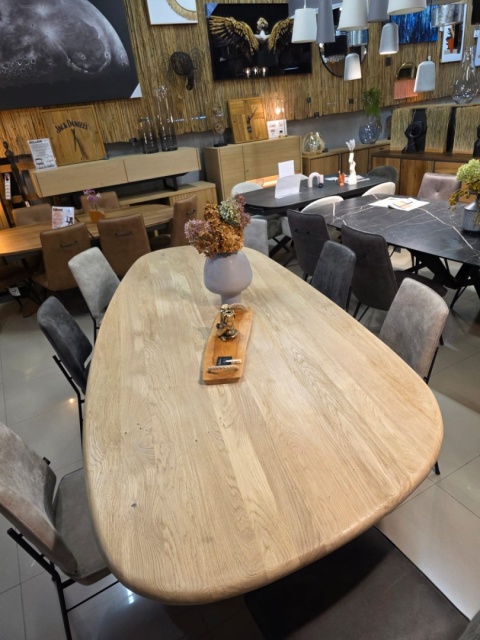 Krzesło Habufa Faas/ Fausto tkanina Rocky Antracyt