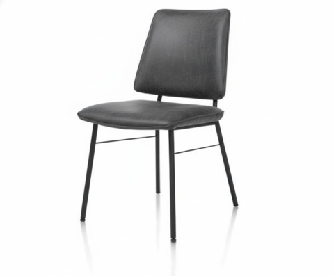 Krzesło Habufa Faas/ Fausto tkanina Rocky Antracyt