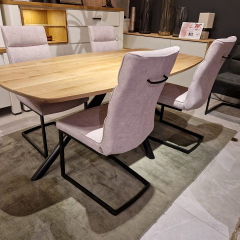 (M, #2 od ręki ) Stół Xooon Arvada 190 x 100 cm Oval lity dąb