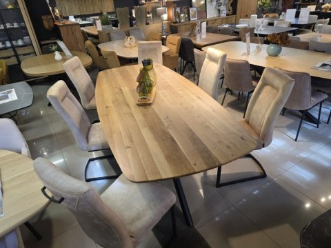 (M) Stół Xooon Arvada 250 x 110 cm Oval lity dąb