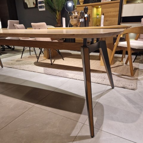 (M) Stół Xooon Arvada 250 x 110 cm Oval lity dąb
