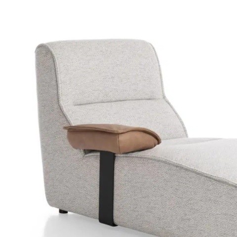 Mobilny podłokietnik wsuwany do systemu modułowego Dublin