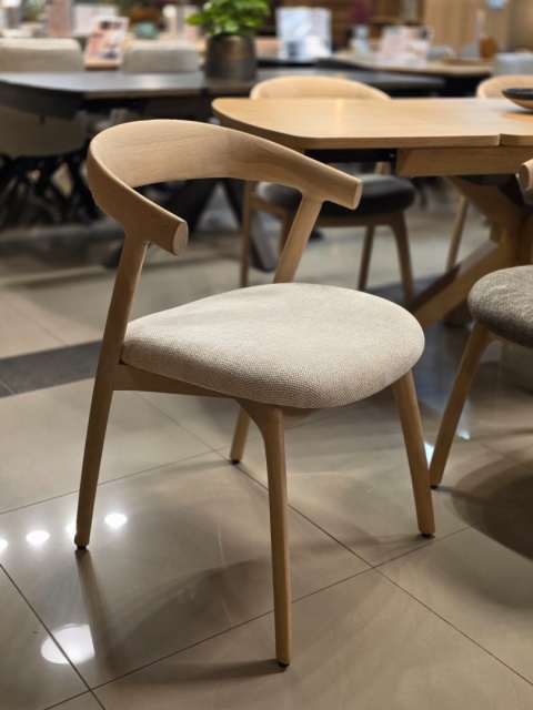 (R, od ręki) Stół rozkładany Henders & Hazel Nyon 140-190x100 cm, fornir dębowy, kolor Dune Oak/Dąb Wydmowy