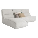 Sofa modułowa Dublin 245 cm (Układ Szezlong+2), wysokie oparcie, sprężyny kieszeniowe