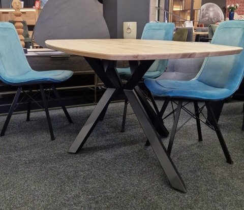 Stół Xooon Arvada 160 x 100 cm Oval lity dąb