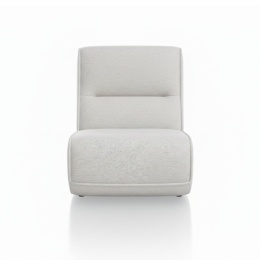 Element modułowy/ fotel Dublin 1-osobowy bez podłokietników, wysokie oparcie, sprężyny kieszeniowe