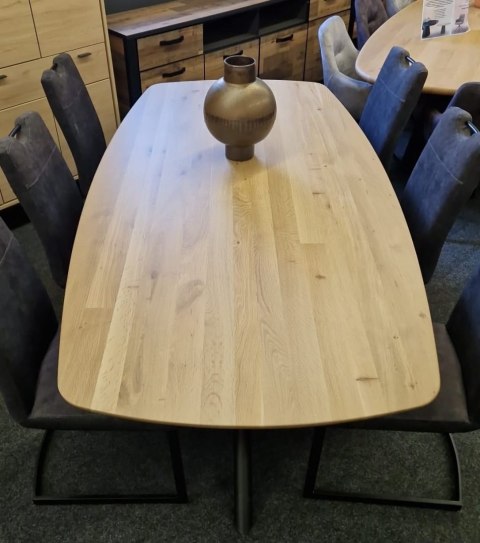 (T, od ręki) Stół Xooon Arvada 220 x 110 cm Oval lity dąb