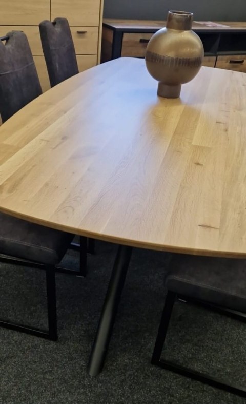 (T, od ręki) Stół Xooon Arvada 220 x 110 cm Oval lity dąb