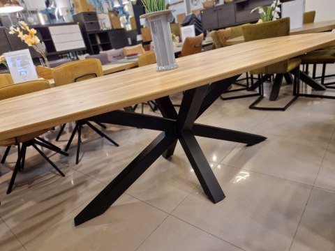 (T, od ręki) Stół Xooon Arvada 220 x 110 cm Oval lity dąb