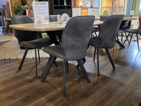 Krzesło Happy@ Home Semmi Off Black