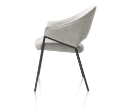 Krzesło Xooon Nolan Jasnoszare