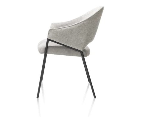 Krzesło Xooon Nolan Jasnoszare