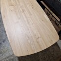 (M) Stół Xooon Arvada 250 x 110 cm Oval lity dąb