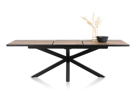 [M] Stół Rozkładany SARDINIË Happy@Home 180-240 cm Primo Laminato Driftwood Centralna Noga