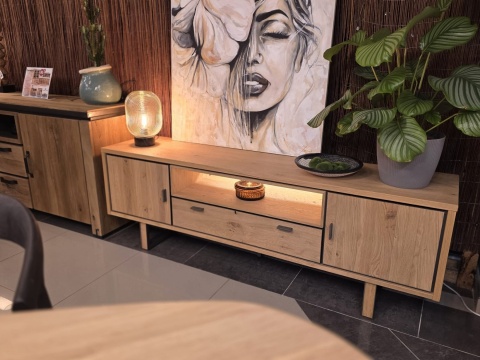 (R) Szafka RTV Shimanto 180 cm - Henders & Hazel