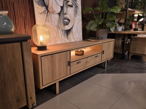 (R) Szafka RTV Shimanto 180 cm - Henders & Hazel