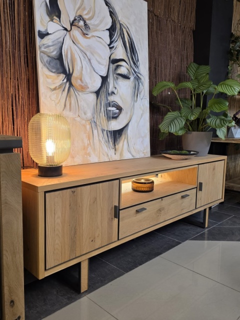 (R) Szafka RTV Shimanto 180 cm - Henders & Hazel