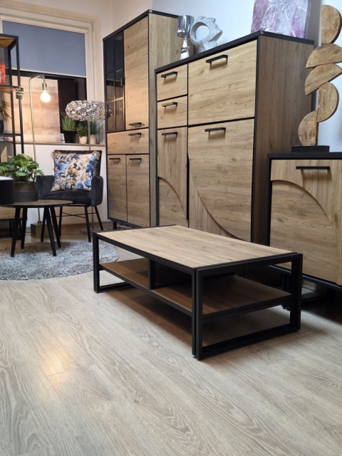 (R/K) Wysoka komoda H&H Avalon/ Avalox natural VINTAGE OAK