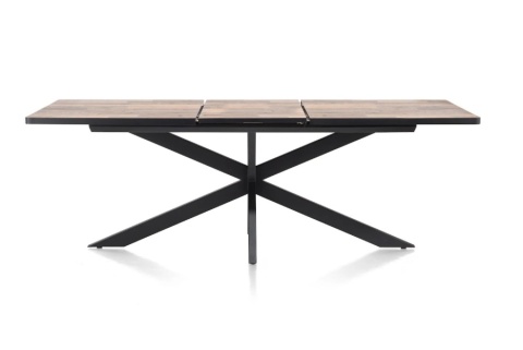 Stół H&H Avalox/ Avalon 190 + 60 x 98 cm DRIFTWOOD centralna noga