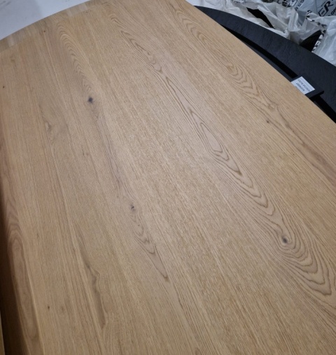 Stół owalny PAVIE 210x120 cm, fornir dębowy naturalny (Henders & Hazel)