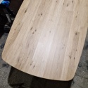 (M, od ręki) Stół Xooon Arvada 220 x 110 cm Oval lity dąb