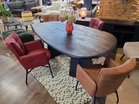 Krzesło Henders& Hazel Eden skóra Alcantre