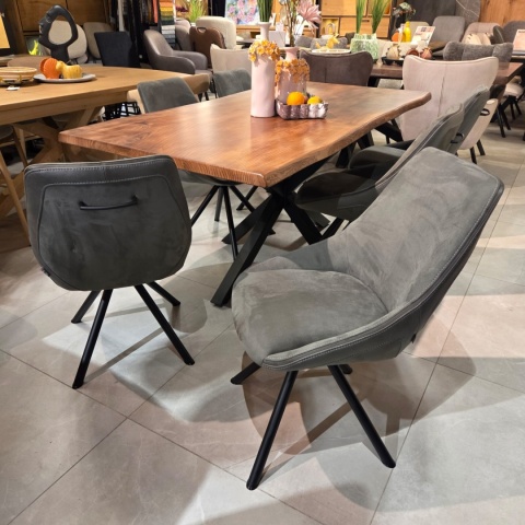 Krzesło do Jadalni Arven Zielony– Tkanina Savannah/Pala | XOOON