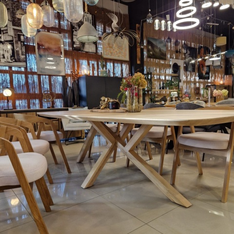 (R, od ręki) Stół Henders& Hazel Shimla 270 x 120 cm