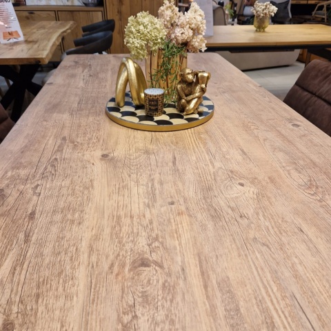 [R, od ręki] Stół Rozkładany Perth 200-280 cm – Barnwood Primo Laminato | Happy@Home