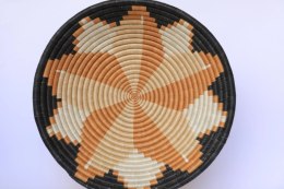 Misa / Dekoracja Ścienna Sizalowa Handmade Rwanda - Naturalne Włókna Miska