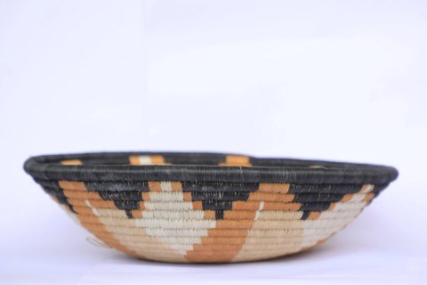 Misa / Dekoracja Ścienna Sizalowa Handmade Rwanda - Naturalne Włókna Miska