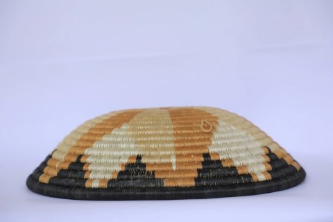 Misa / Dekoracja Ścienna Sizalowa Handmade Rwanda - Naturalne Włókna Miska