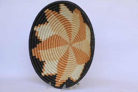 Misa / Dekoracja Ścienna Sizalowa Handmade Rwanda - Naturalne Włókna Miska