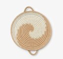 Misa/ Miska/ Taca Pleciona Zera Woven Tray - Sizalowa Dekoracja Ścienna i Stołowa