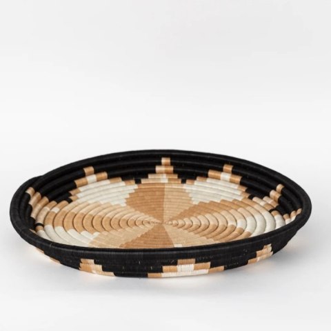 Misa/ Taca/ Dekoracja Ścienna Sizalowa Handmade Rwanda - Naturalne Włókna Miska