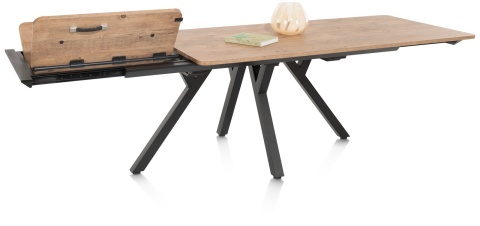 [R, od ręki] Stół Rozkładany Perth 200-280 cm – Barnwood Primo Laminato | Happy@Home