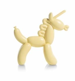 Figurka Dekoracyjna UNICOCO – Żółty Balonowy Jednorożec (COCO Maison)