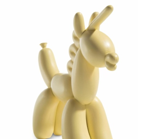 Figurka Dekoracyjna UNICOCO – Żółty Balonowy Jednorożec (COCO Maison)