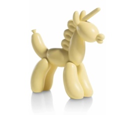 Figurka Dekoracyjna UNICOCO – Żółty Balonowy Jednorożec (COCO Maison)